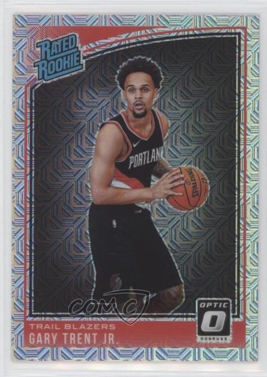 2018-19 Panini Donruss Optic Rated Rookie Choice Prizm Gary Trent Jr #199 0b0