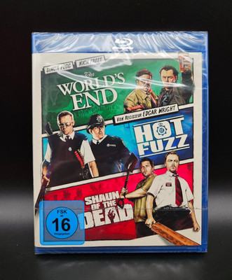 Cornetto Trilogie Blu-Ray Shaun of the Dead Hot Fuzz The Worlds End Trilogy  NEU