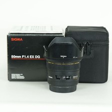 Good condition SIGMA 50mm F1.4 EX DG HSM for Canon EF Canon EF Mount