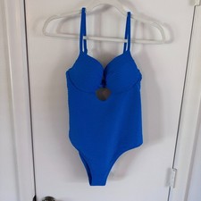 Victoria Secret Swim The Twist Removable Padding One-Piece Swimsuit Size S NWOT