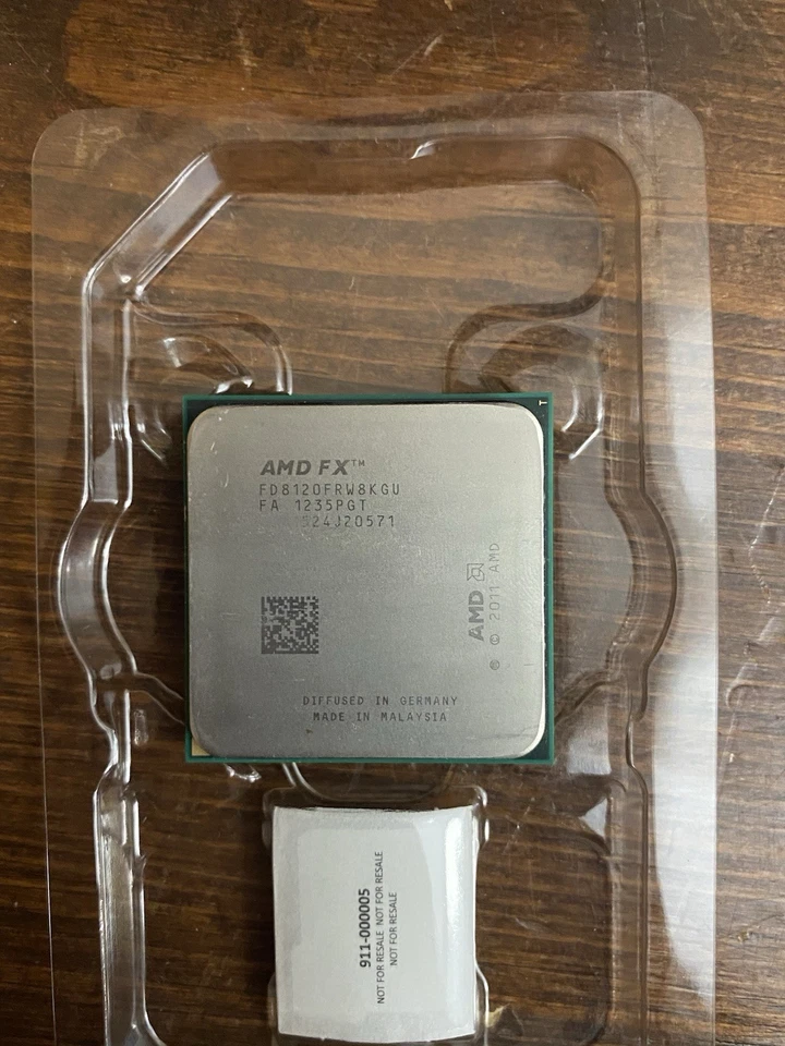 AMD FX-8120 Black Edition Octa Core Processor 3.1-4.0GHz,Socket AM3+,95/125W CPU - Image 2 of 4