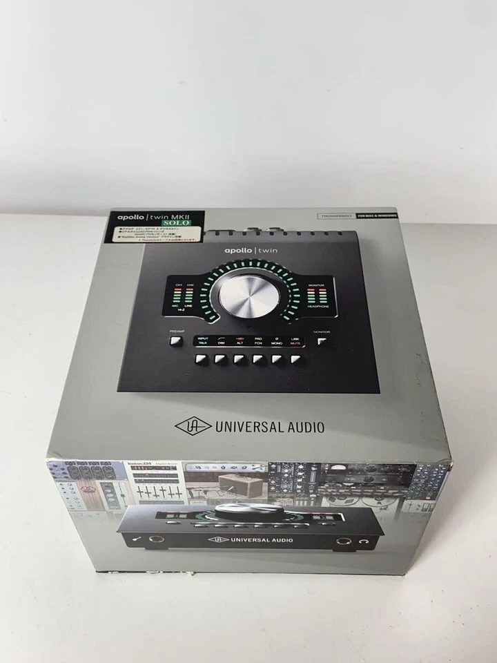 Universal Audio Apollo Twin MKII Solo Audio Interface Tested Operation Confirmed - Image 3 of 4
