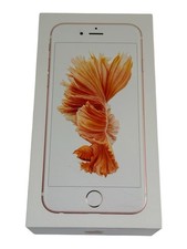 Apple iPhone 6s Rose Gold 128 gb Original Ear Buds, Inserts, And EMPTY BOX ONLY