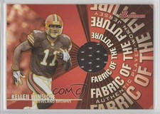2004 Bowman Fabric of the Future Kellen Winslow Jr #KW ex0