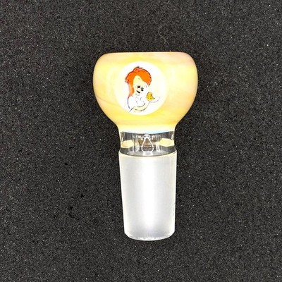 18mm Single Hole Glass Bowl Slide - Bobby Zimuruski A Goofy Movie