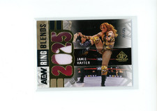 2025 SP Game Used AEW Jamie Hayter #RB-JH Ring Blends Mat Apron Relic 27/35