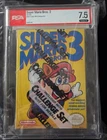 New ListingRare Super Mario Bros 3 Callenge Set NOT FOR RESALE PSA Graded 7.5 A+ Sealed NES
