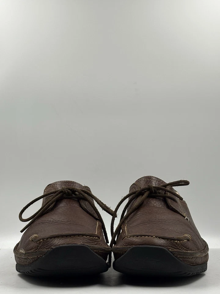 Timberland Zapatos Confort Inteligentes Para Hombres Talla 9.5 M Marrón Cuero Mocasín Con Cordones Sin usar, en Caja Foto 4 de 4