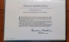 1988 National Audubon Society Wildlife Conservation Stamps First Day Cover NY — photo 2
