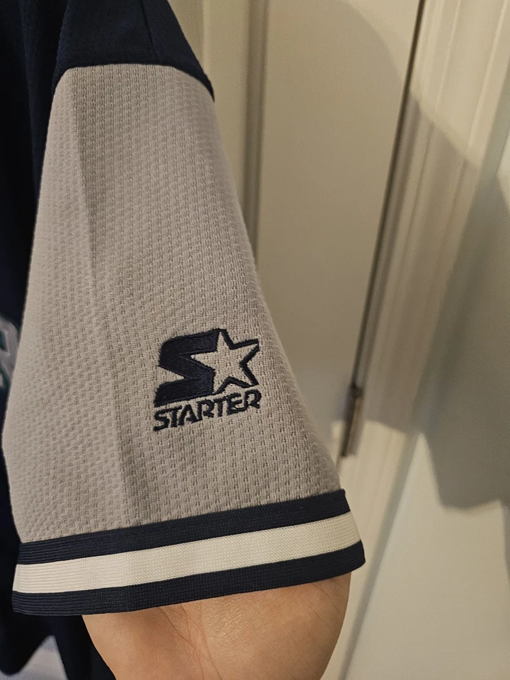 Camiseta deportiva vintage de colección SEATTLE MARINERS Ken Griffey Jr. #24 Starter talla 2XL Foto 3 de 4