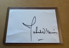 John T. Williams Original Autograph On Slip Approx 15x10.5cm - Hand Signed