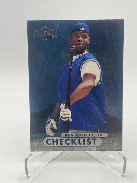 1998 METAL UNIVERSE KEN GRIFFEY JR. #218 HOF SEATTLE MARINERS