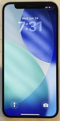 TESTED USED WHITE GSM UNLOCKED iPhone 12 MINI, 64GB A2176 MG6H3LL/A, 87% BATTERY