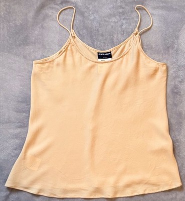GIORGIO ARMANI Cream Silk Camisole