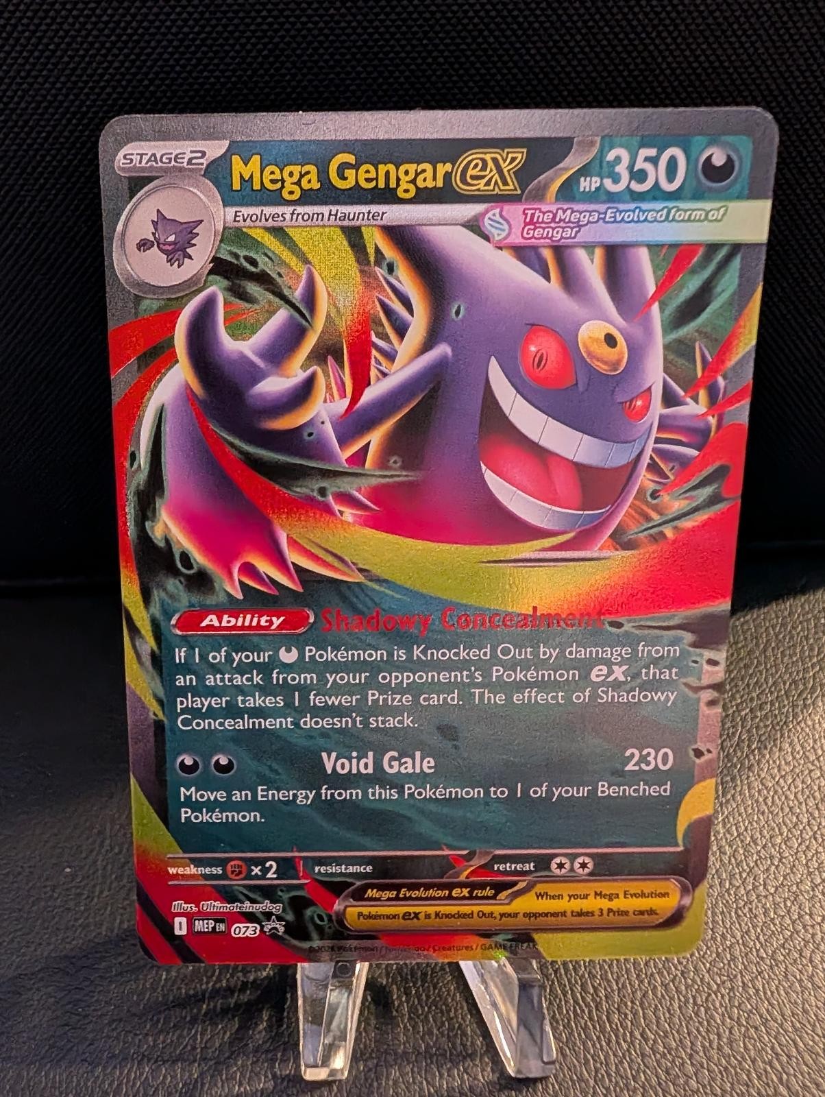 Mega Gengar ex 073 Holo P ME: Mega Evolution Promo NM