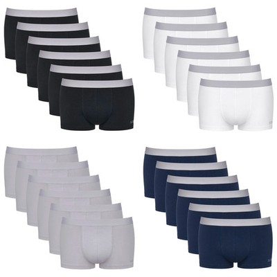 Sloggi Herren Boxershorts, 6er Pack - Hipster, GO ABC 2.0, Baumwolle,  einfar...