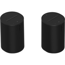 Sonos Era 100 Wireless Smart Speaker Voice Control Black Pair - New & Sealed