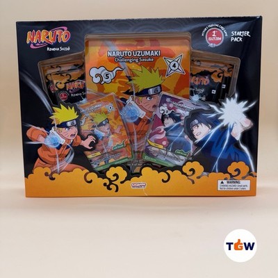 Naruto Mythos TCG Special Pack 4 Booster Naruto Uzumaki First Set EN Neu OVP  