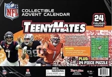NEW Limited Edition 2024 NFL TeenyMates Advent Calendar 24 Figures Color Rush!