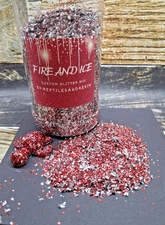 FIRE AND ICE Glitter Mix (2oz) by ReptilesAndResin glitter