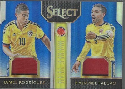 2015-16 Panini Select James Rodriguez Radamel Falcao Double Team Memorabilia /99