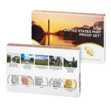 2019 United States Mint Proof Set Uncirculated Lot W COA & OGP