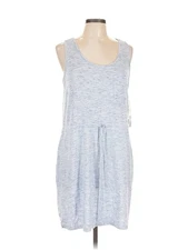 NWT Olive and Oak Women Blue Casual Dress L