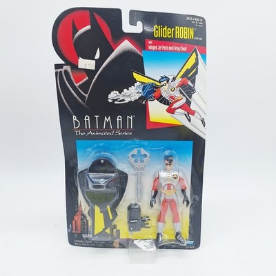 New 1995 Kenner Batman Animated Series Glider Robin Action Figure