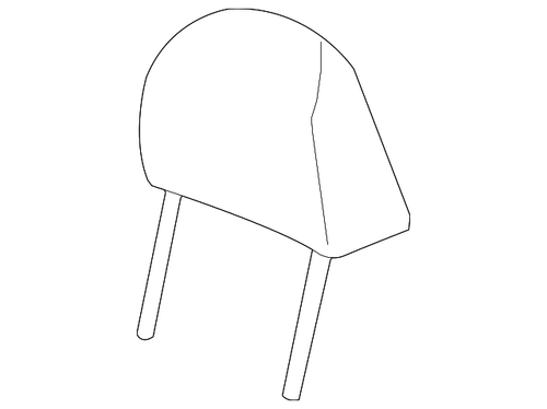Genuine Honda Headrest 81140-TA5-A53ZA - Bild 1 von 3