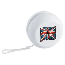 'Waving Union Jack Flag' Retro Style Yo-Yo (YY00042978)