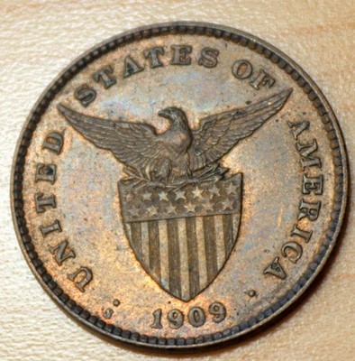 1909 S Philippines 1 Centavo