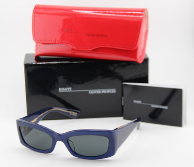 OLIVER PEOPLES KHAITE OV 5575SU 178887 1993C BLUE GOLD AUTHENTIC SUNGLASS 54-20
