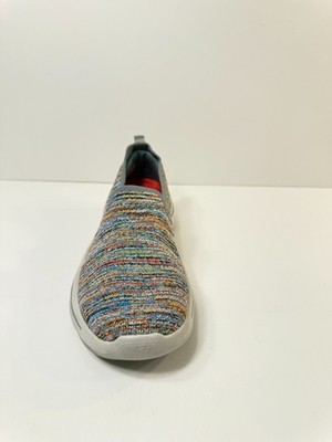 01233 Skechers Womens Go Walk Arch Fit, Muticolored-US 6.5