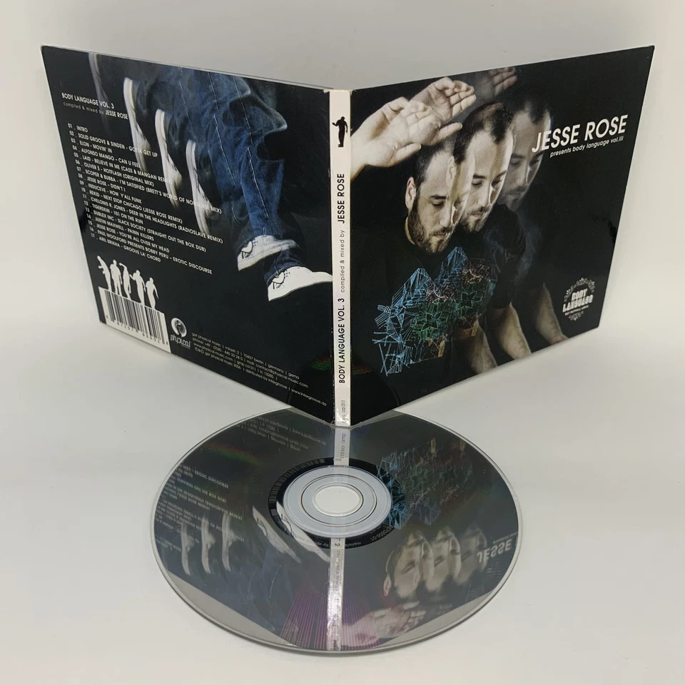 Jesse Rose BODY LANGUAGE VOL. 3 *Digipak* CD DJ Mix BUEN ESTADO Envío Gratis Foto 4 de 4