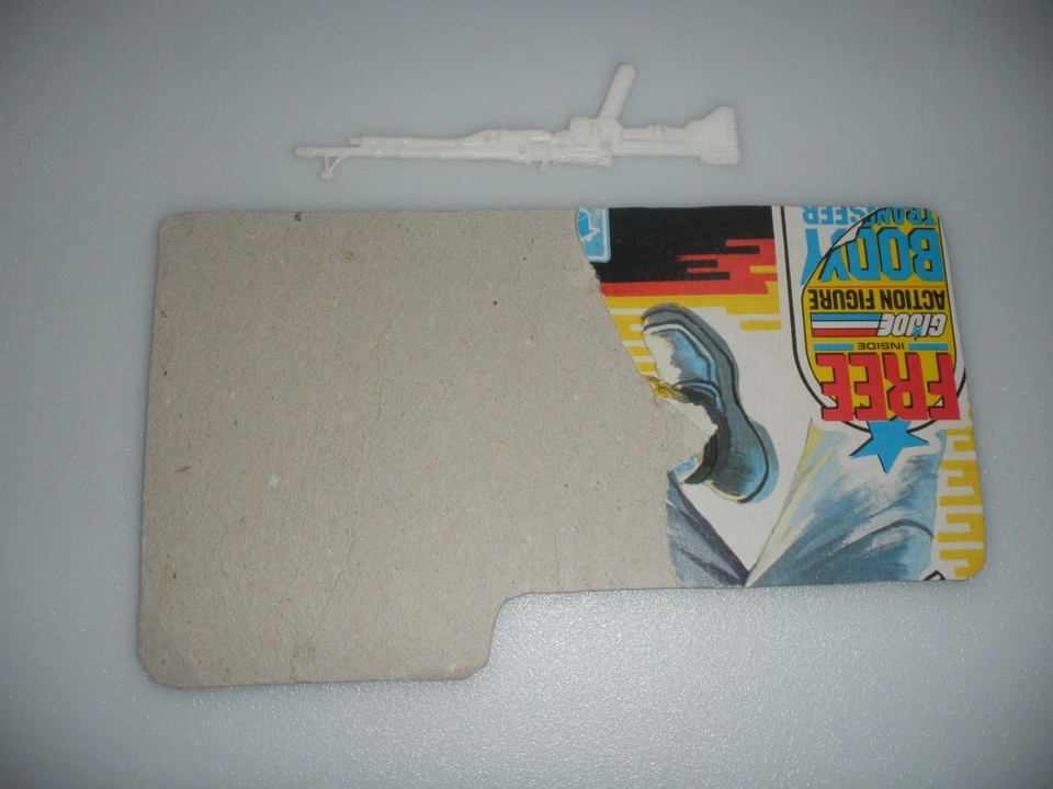 Tarjeta de archivo de figura Iceberg v1 1986 de colección G.I. GI Joe 3.75 ARAH Lote 100% Completo Foto 2 de 4