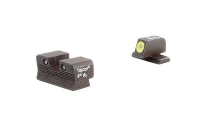 Trijicon HD Night Sight Set 3 Green Dot Yellow Front For Sig Sauer P225 - 600573