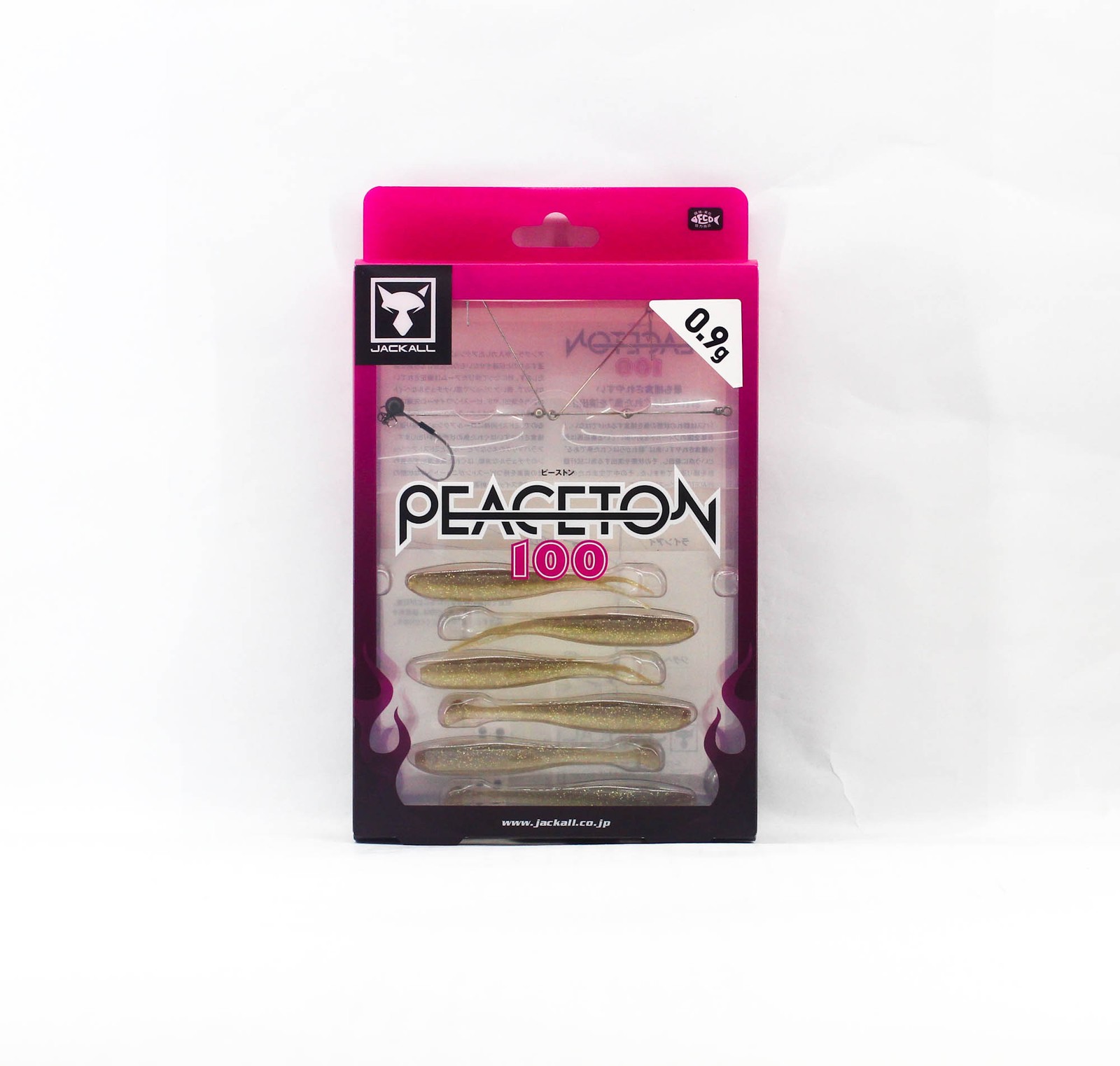 Jackall Soft Lure Peaceton 100mm 0.9 grams Maruhata Delicious Gold (8240)