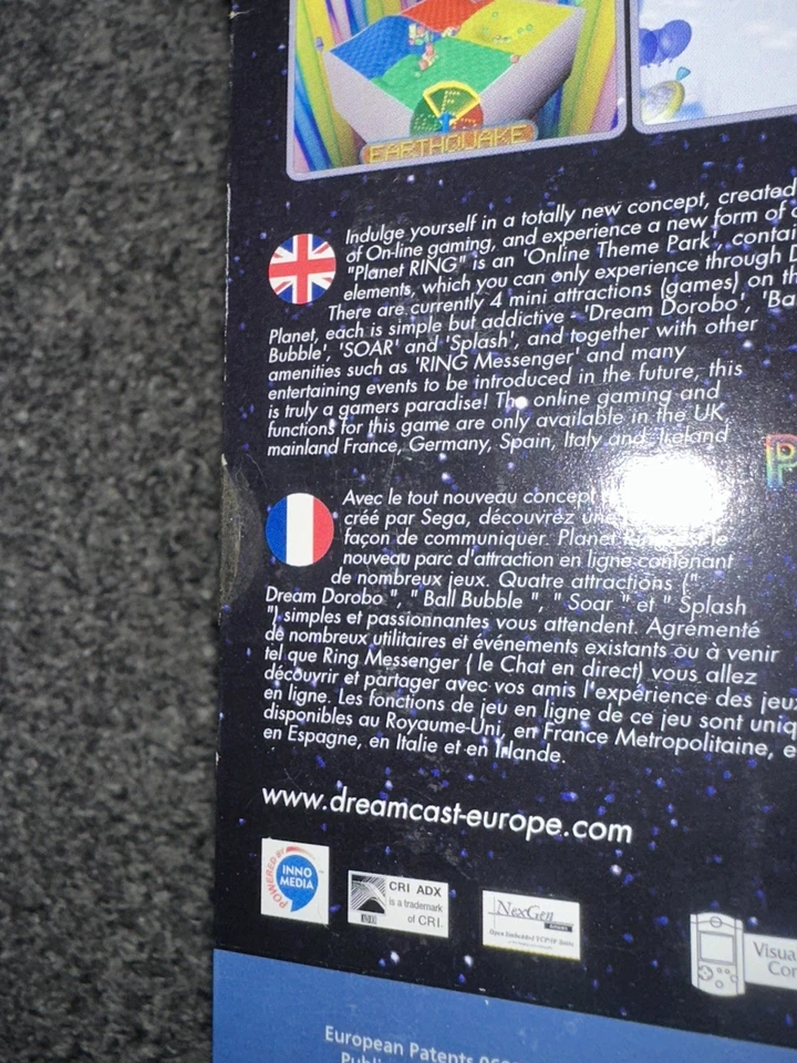 SEGA Dreamcast BigBox PLANET RING inkl.Mikrofon + CD Sealed - Bild 4 von 4
