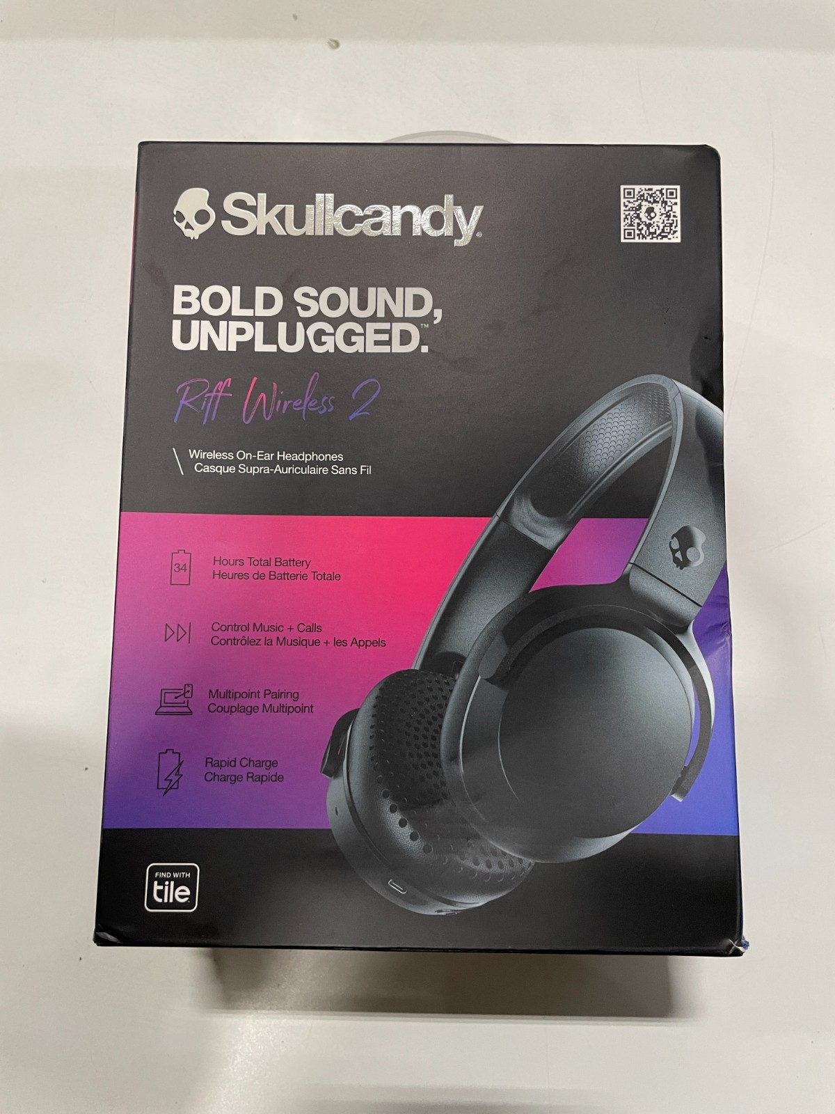 Skullcandy Riff Wireless 2 Bluetooth On-Ear Headphones