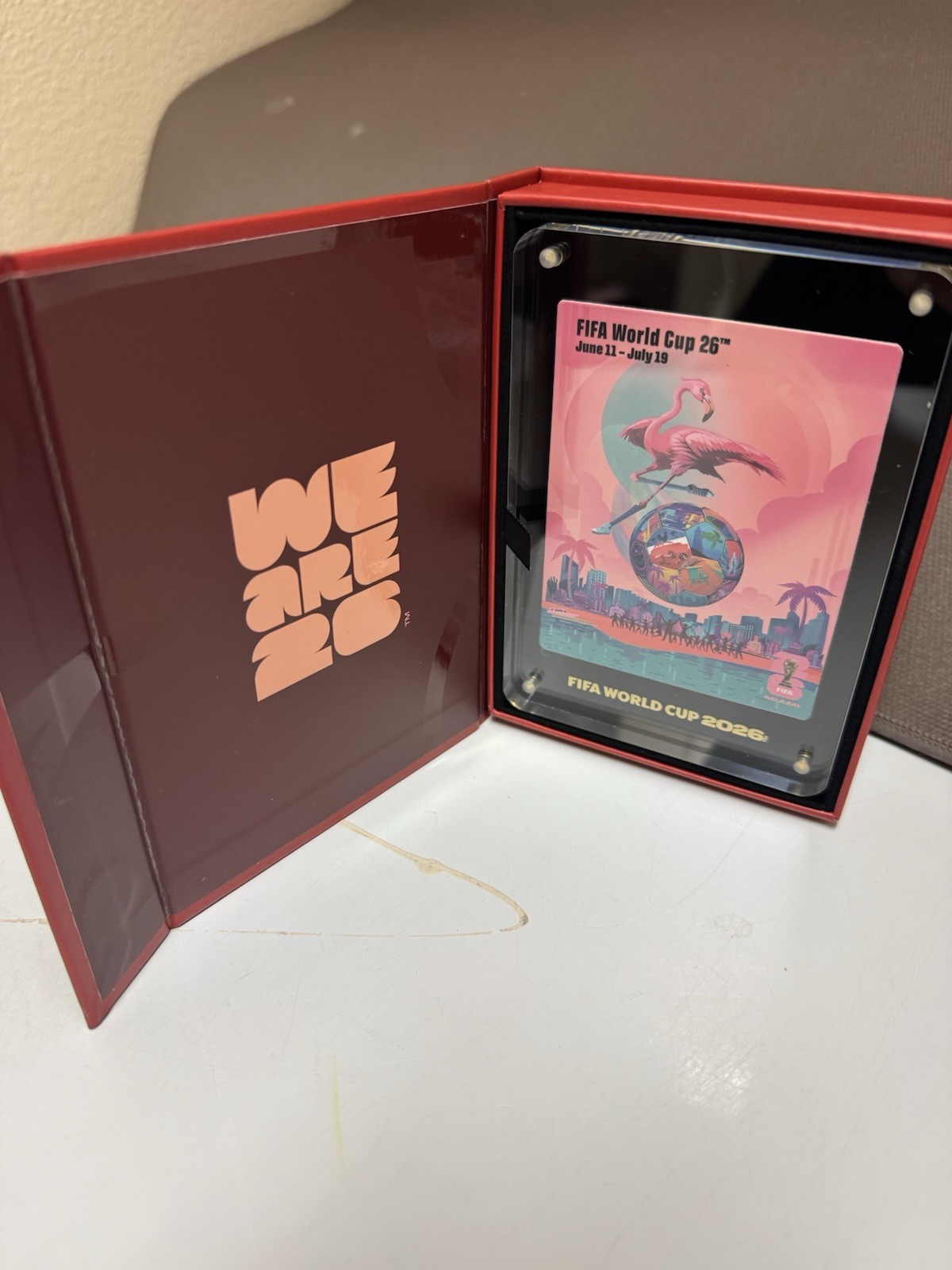 RARE FIFA WORLD CUP 2026™ MIAMI MEMORABILIA – EXCLUSIVE COLLECTOR’S ITEM
