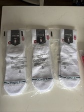 3 Pairs Stance - Casual - Nba Logoman St Qtr - Whiteredlogo - Quarter Socks - L 3 Pairs Stance - Casual - Nba Logoman St Qtr - Whiteredlogo - Quarter Socks - L