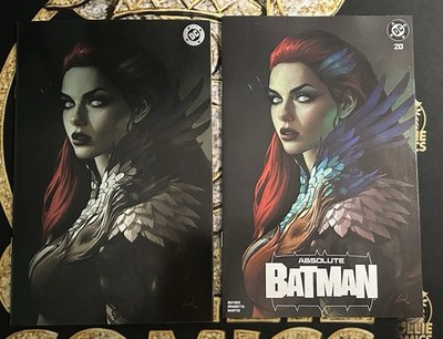 Absolute Batman #20 Ivan Talavera Variant Set Trade & Colour Hold Foil LTD 1000