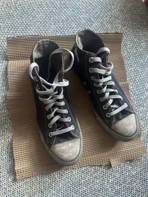 Converse vintage Sneaker washed Schwarz Größe 43