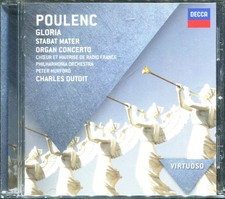 POULENC - GLORIA, STABAT MATER, ORGAN CONCERTO (DUTOIT) - CD  sconto 10%