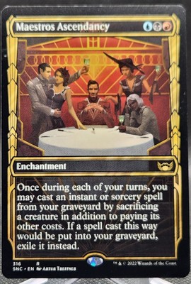 Maestros Ascendancy #316 Streets of New Capenna Showcase Reg Rare *Buy 2 Get 1