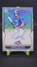 2023 Bowman - Chrome Prospect Mega Box Autographs Gabriel Martinez
