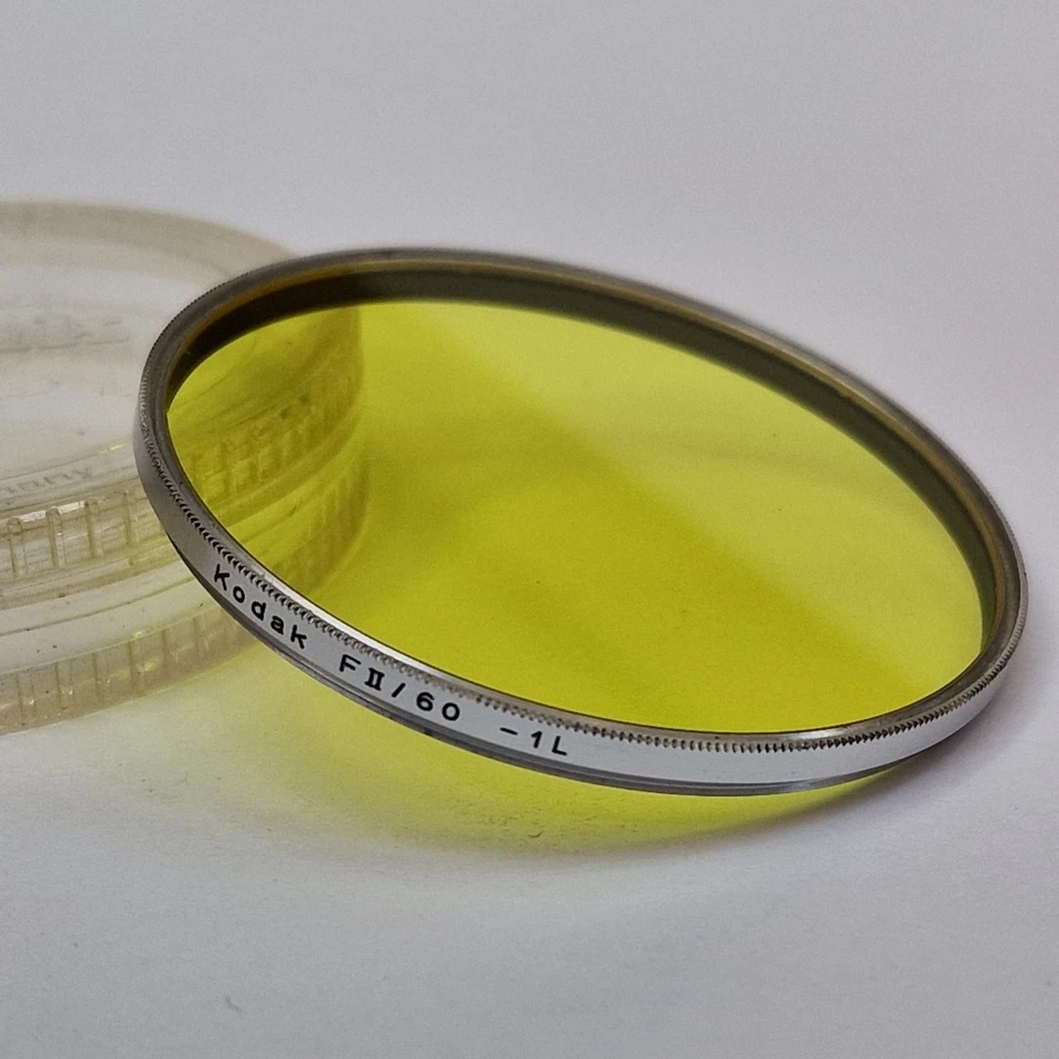 Kodak 58mm FII/60 -1L Glass  Camera Filter With Case, Made In Germany, Excellent - Image 2 of 4