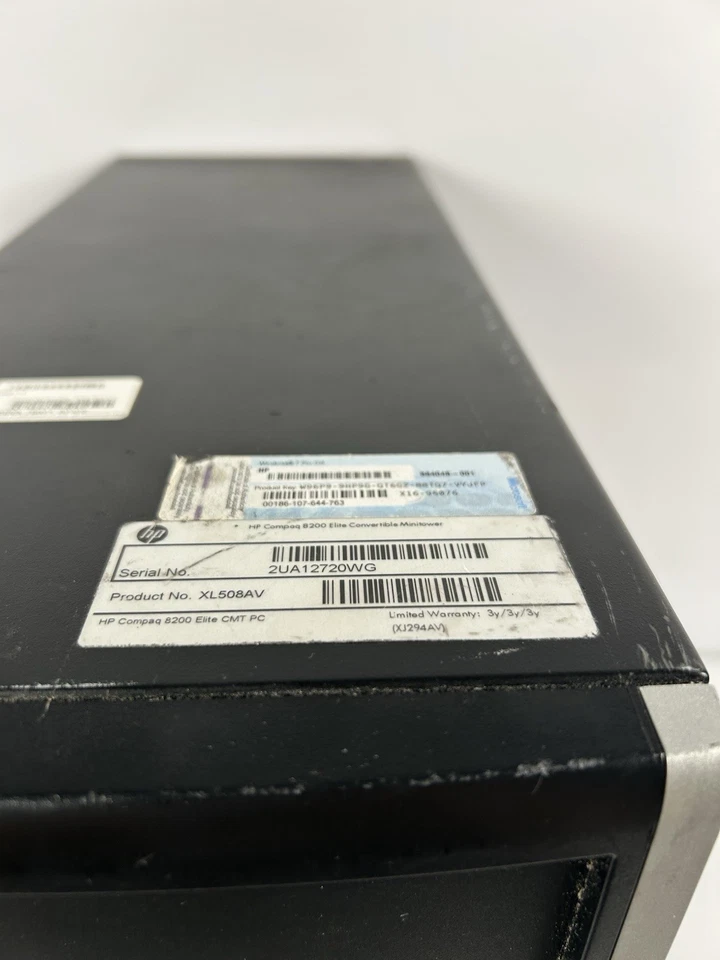 HP Compaq 8200 Elite Minitower PC - Intel Core i5-2400 3.1GHz 8GB Windows 7 - Image 4 of 4