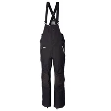 Polaris Mens TECH54 Apex Snowmobile Bibs Waterproof Snocross Black Snow Pants
