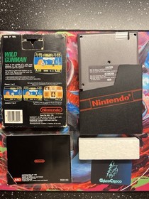 Jeux Retro Nintendo NES Wild Gunman Complet Bo&icirc;te Notice FRA ASD